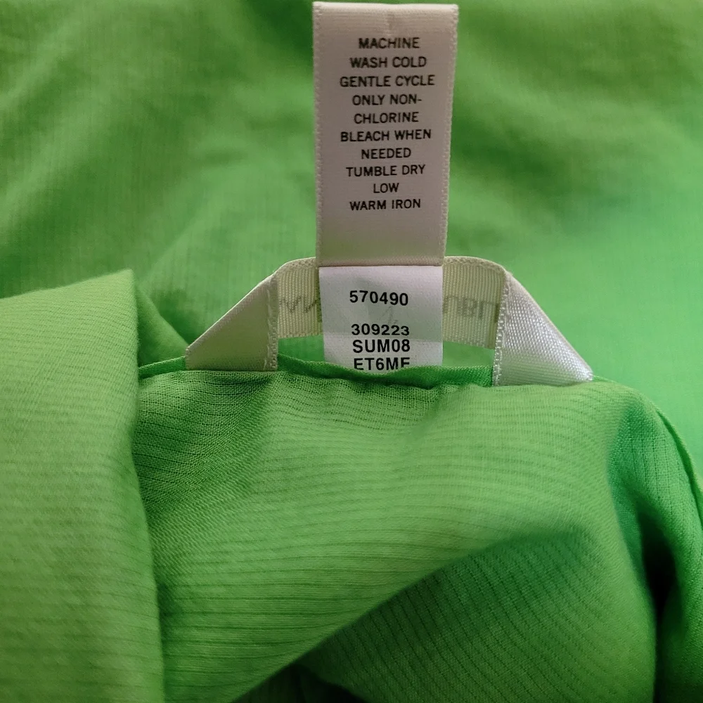 Banana Republic Green Blouse - Picture 5 of 6